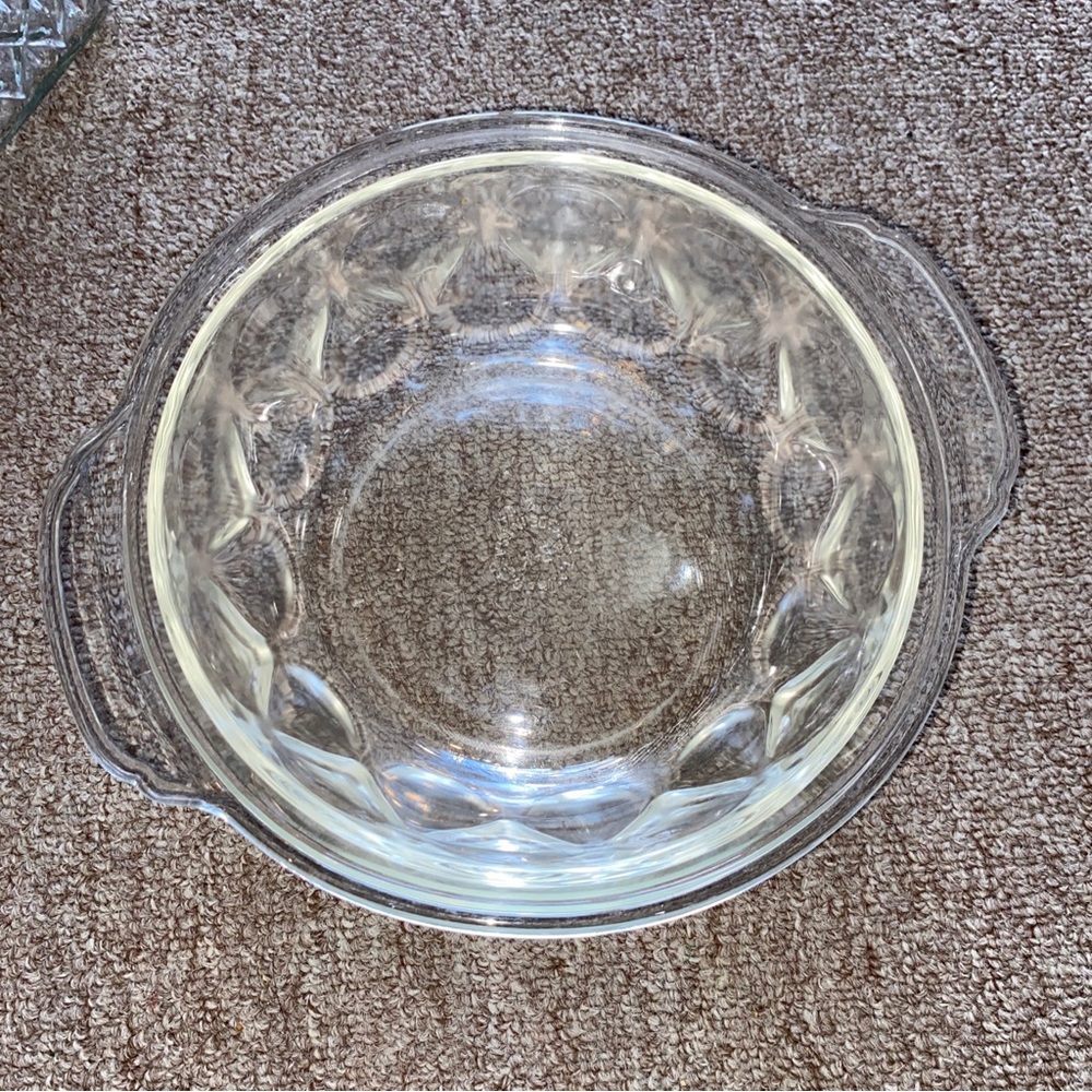 Pyrex HTF Glass Baking Dish W/lid
